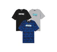 Fortnite Boy's 3 Pack Crew Neck Short Sleeve Top | Size: 13 Years Fortnite Multicolor 13 Years