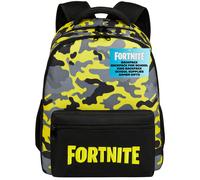 Fortnite Backpack for Kids and Teenagers Gaming Rucksack School Bag with Zipped Compartments Book Bag Daypack for Travel Days Out Sports Gamer Gifts (Yellow, 40x29x17cm)