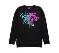 Fortnite Boys Black Victory Royale Text Graphic Sweatshirt - 15-16 Years