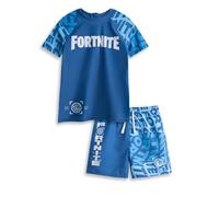 Fortnite Boy's 2 Piece Swim Set | Blue | Official Merch | Size: 11-12 Years Fortnite Blue 11-12 Years
