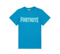 Fortnite Boys Blue Battle Royale Short Sleeved T-Shirt - Small