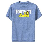 Fortnite Boys' Peel Yourself Logo T-Shirt, Royal Blue Heather, XL
