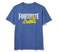 Fortnite Boys' Peel Yourself Logo T-Shirt, Royal Blue Heather, XL