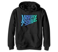 Fortnite Boys' Victory Royale Logo Youth Pullover Hoodie Black X-Large