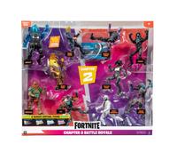 FORTNITE Chapter 2 Battle Royale - Ten 4-inch Articulated Figures in Dynamic Packaging with Codes for Bonus Virtual Items - Amazon Exclusive