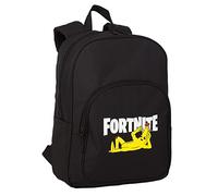 FORTNITE Crazy Banana School Bag - Main Compartment and Front Pocket - Trolley Adaptable - Includes Computer Holder - Padded Back and Shoulder Straps - 41 x 30.5 x 12 cm - Toybags