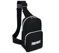 Fortnite Crossbody Bag for Boys Teens Sling Bag with Compartments Adjustable Strap Chest Bag for Travel Holidays Ideal for Phone, Wallets, Gamer Gifts