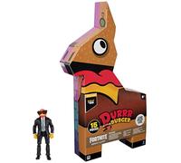 Fortnite FNT0797 Supply Llama, Includes Highly-Detailed and Articulated 4-inch Contract Giller Figure, 9 Weapons, 4 Back Bling. More Outfits Dropping Soon, Multicolor