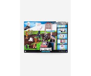Fortnite FNT0990 Micro Legendary Series POI Flush Factory-Includes Playset, Accessories & 2.5-Inch Skull Trooper Figure, Multicolor