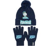 Fortnite Hat and Gloves Winter Accessories Knitted Warm & Comfy Beanie Set- Perfect for Kids Ages 6-14 Gift for Boys