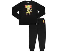 Fortnite Long Sleeve pyjama for Boys,Guaco, Tacos 100% Cotton Winter PJ Set Age 12-16 Years, Soft Pyjama, For Gamers Black