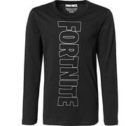 Fortnite Long-Sleeved T-Shirt, Black, 12 Years