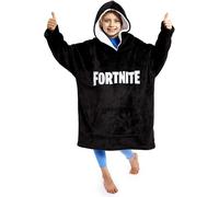 Fortnite Men's Oversized Poncho in Black Fortnite Black One Size