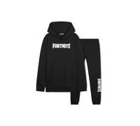 Fortnite Men's Tracksuit Set 2 Piece Comfy Loungewear Activewear in Black | Size: 14-15 Years Fortnite Black 14-15 Years