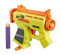 Fortnite Micro AR-L Nerf MicroShots Dart-Firing Toy Blaster and 2 Official Nerf Elite Darts For Kids, Teens, Adults