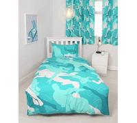 Fortnite Official Turko Single Duvet Cover Dabbing Design | Reversible Two Sided Blue Bedding Duvet Cover With Matching Pillow Case