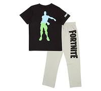 Fortnite Ombre Flossing Emote Boys Long Pyjamas Set | Official Merchandise | PS4 PS5 Xbox Gamer Gifts, School Boys PJs, Childrens Clothes, Kids Birthday Gift Idea