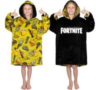 Fortnite Oversized Hoodie Blanket for Kids Teens Reversible Super Soft Fleece Hoodie Boys One Size