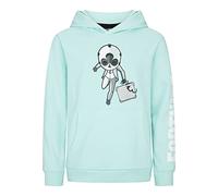 Fortnite - Wildcard #Heart - Gaming Design Youth - Long Sleeve Cotton Unisex Hoodie Age 9-16 (UK, Age, 11 Years, 12 Years, Regular, Aqua)