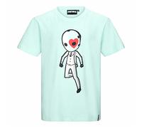 Fortnite Wildcard Skin Turquoise Short Sleeve T-Shirt Boys and Girls Size 140 152 164 176 Teenagers 10 12 14 16 Years - Turquoise - 12 Years