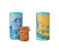 Fortnum and Mason Biscuit Bundle Lemon Curd and Salted Caramel Tins Two Pack Duo 200g Gift