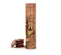 Fortnum and Mason Mochalossus biscuits - thick chocolate biscuits in decorative tin