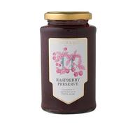 Fortnum and Mason Raspberry Jam Preserve, Made with Sweet Berries, 340g Jar, Ideal for Scones and Jams & Preserves