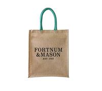 Fortnum & Mason Wine Shopping Jute Eco Bag for 6 Wines use