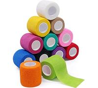 ForTomorrow Self-Adhesive Bandage, Elastic Self-Adhesive Bandage - 24 Rolls 5 cm x 4.5 m Adhesive Bandage, Fixation Bandage Tape, Self-Adhesive Bandages for Dogs, Tattoo Grip and First Aid