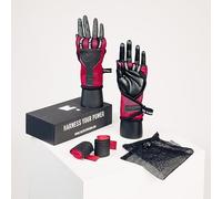 Fortress Boxing Boxing Hand Wraps - Shockproof Wrist Support with Hook & Loop & 1m Default Compression Wrap - Quick Hand Wraps Boxing, Muay Thai, Kickboxing & MMA Gloves - T1 Boxing Wraps