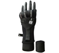 Fortress Boxing Boxing Hand Wraps - Shockproof Wrist Support with Hook & Loop & 1m Default Compression Wrap - Quick Hand Wraps Boxing, Muay Thai, Kickboxing & MMA Gloves - T1 Boxing Wraps