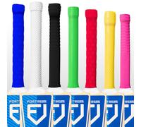 FORTRESS Cricket Bat Grips - Premium Rubber Material | Provides an Elite Level of Grip | Suitable for All Cricket Bats (Scale, Blue)