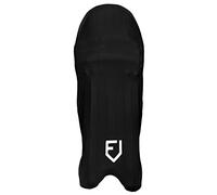 FORTRESS Cricket Pad Covers - 9 Colours | Batting Pads | Wicket Keeper Pads (Batting Pads, Black)