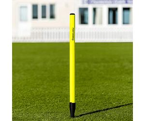FORTRESS Cricket Target Stump - Durable PVC Spring-Back Design with Steel Spike for Precision Practice & Training