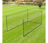 FORTRESS Garden Cricket Net - 4 Steel Poles & Net - Four (20ft)