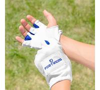 FORTRESS Glove Inners for Cricket - Full-Length & Fingerless Gloves (Youth (Half-Finger))