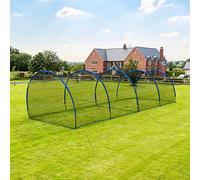 FORTRESS Pop-Up Garden Cricket Training Batting Net | Cricket Set Accessories (20ft, 40ft, 60ft or 80ft Net Length)