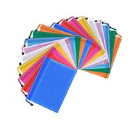 FORTSPANG A4 Folder, Zipper File Wallet A4 Plastic Wallet,18 Pieces A4 Document Folders, Zip-Lock Bags, Files Folder Bags for Offices School Storage Supplies - 9 Color