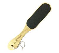Fortuna: Double-Sided PREMIUM Wooden Foot File (Beech Wood) (1 File)