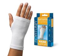 Fortuna Elasticated Hand Support - Orthopaedic Compression Brace for Arthritis, Sprains & Strains - Pain Relief & Injury Recovery Bandage - Fits Left or Right Hand - Breathable & Comfortable (XL)