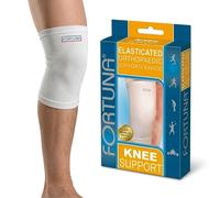 Fortuna Elasticated Knee Support Brace - Compression Sleeve for Arthritis, Joint Pain, Ligament Damage & Sports Injury Recovery - Flexible Knee Brace for Men & Women (X-Large)