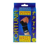 Fortuna Elasticated Wrist Support Brace - Compression Wrist Band for Pain Relief, Carpal Tunnel, Tendonitis & Arthritis - Orthopaedic Wrist Supports for Left or Right Hand (Extra Large)
