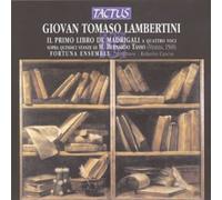 Giovan Tomaso La Giovan Tomaso Lambertini: Il Primo Libro De M (CD) (US IMPORT)