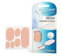 Fortuna Footcare Blister Prevention Cushions 6 Pack - Extra Soft Foam Foot Pads with Hypoallergenic Adhesive, Assorted Sizes to Reduce Pressure & Friction from Shoes