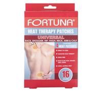 Fortuna Heat Therapy Patches - Long-Lasting Targeted Heat Patch for Back, Neck, Shoulder, Knee, Muscle & Joint Pain Relief - Enhance Recovery - Boost Blood Flow - Direct-to-Skin (Universal)