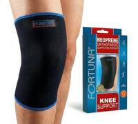 Fortuna Neoprene Knee Support Brace - Compression Sleeve for Arthritis, Joint Pain, ACL, Meniscus Tear, Sports Injury Recovery - Knee Support for Men & Women (XL)