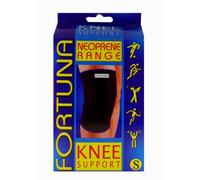 Fortuna Neoprene Knee Support Brace - Compression Sleeve for Arthritis, Joint Pain, ACL, Meniscus Tear, Sports Injury Recovery - Knee Support for Men & Women (Small)