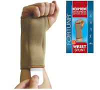Fortuna Neoprene Wrist Splint Brace - Carpal Tunnel Wrist Support for Arthritis, Tendonitis, Sprains & Injury Relief - Orthopaedic Hand Splint for Right Wrist (X-Large/Right)