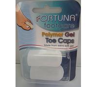 Fortuna: Polymer Gel Toe Cap [Extra Soft Gel] [2 caps] (Medium-Large [1 Pack])