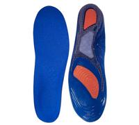 Fortuna Pro-Active Gel Insoles - Shock Absorbing Arch Support for Men - Orthotic Inserts for Plantar Fasciitis, Heel Pain, Flat Feet - Trim to Fit for Most Shoe Sizes (UK Size: 8-12)